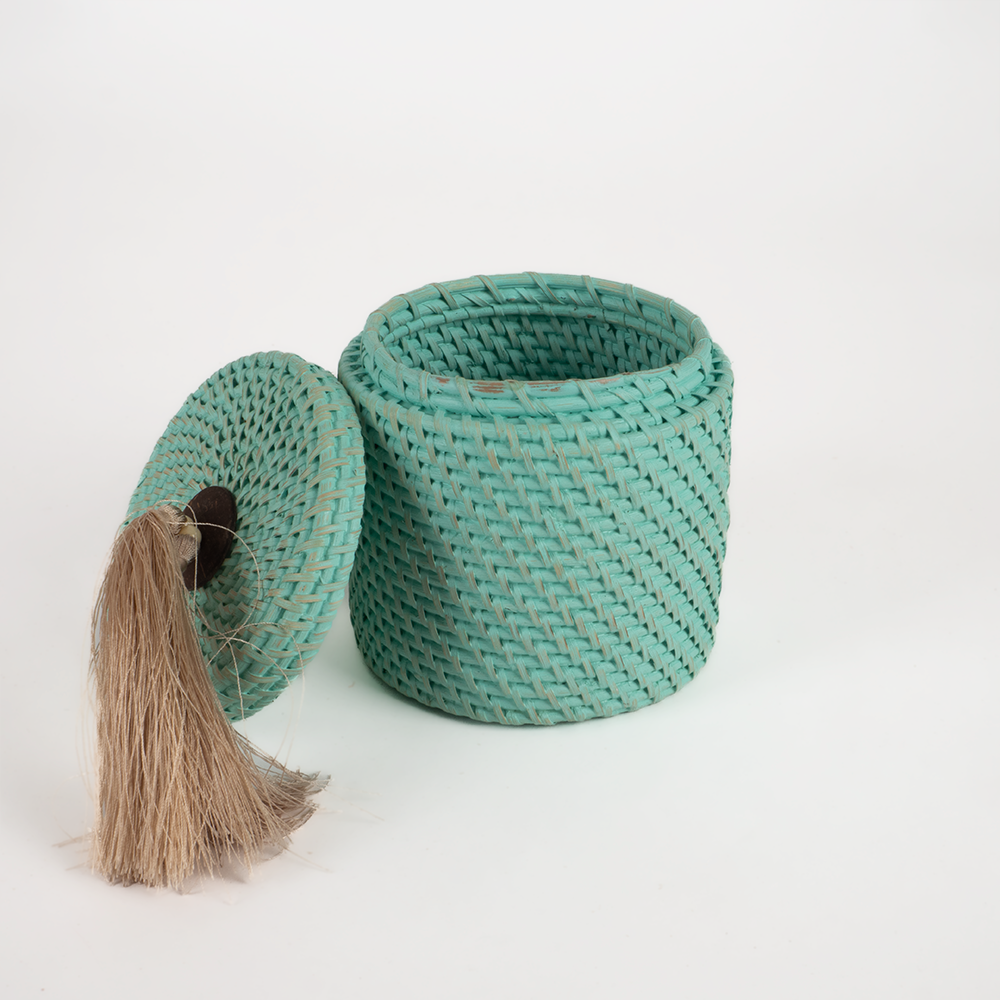 Boîte décorative avec couvercle