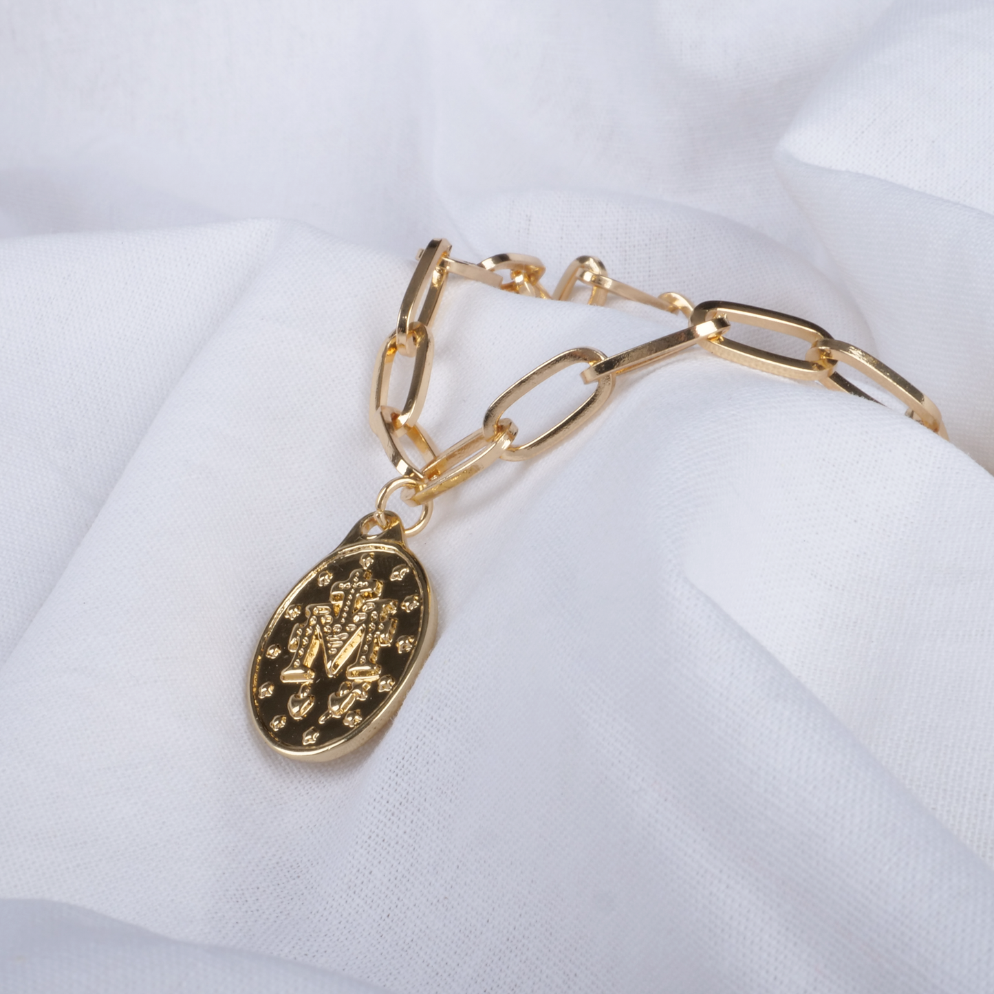 Collier médaille miraculeuse Lila