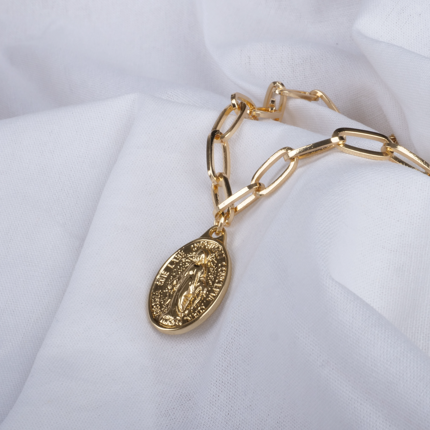 Collier médaille miraculeuse Lila