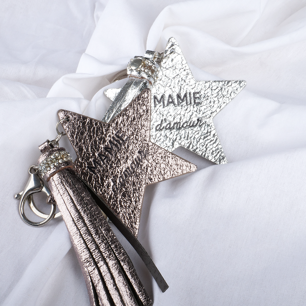 Porte clef mamie d'amour