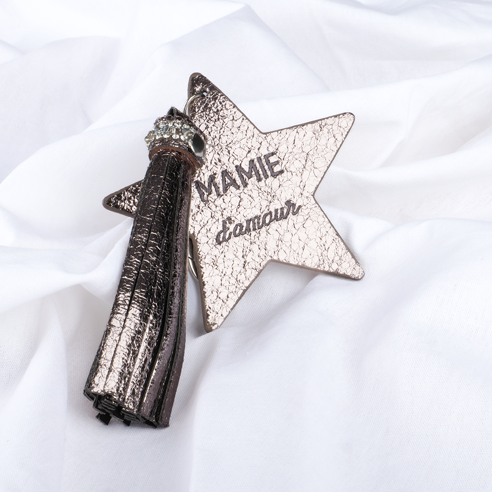 Porte clef mamie d'amour