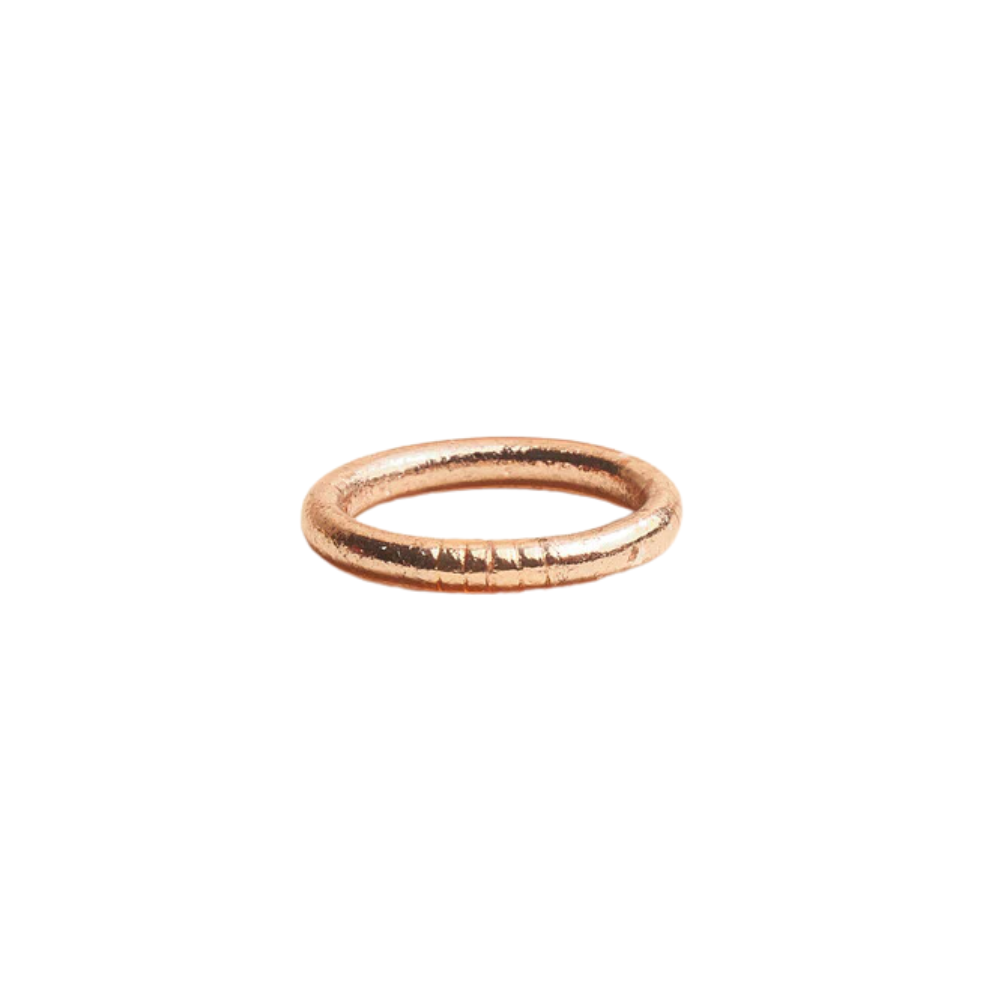 Bague jonc bouddhiste champagne