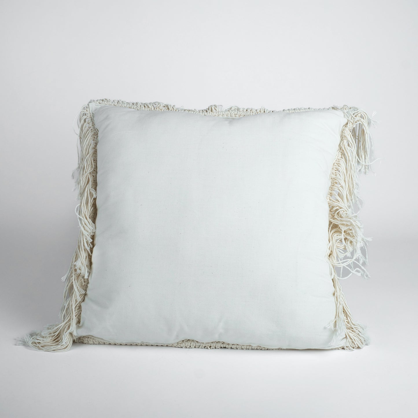 Coussin à franges