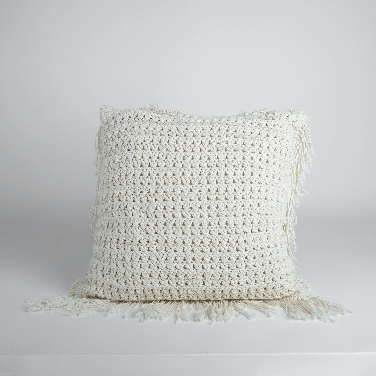 Coussin à franges