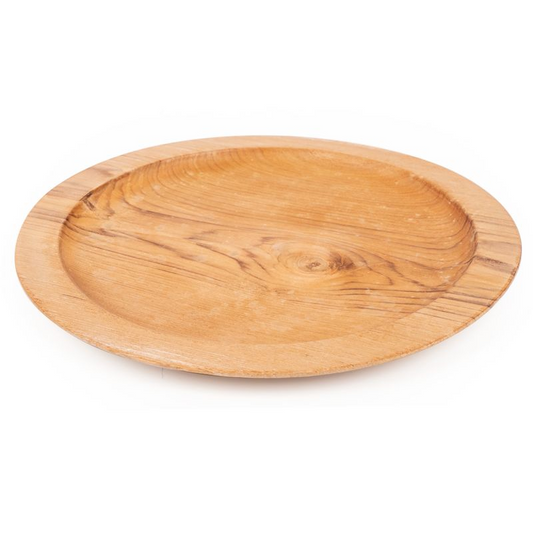 Assiettes en bois